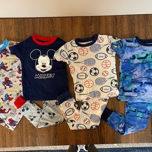 3T boy’s pajamas bundle